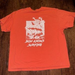 Maryland natty Boh beer surfing T-shirt